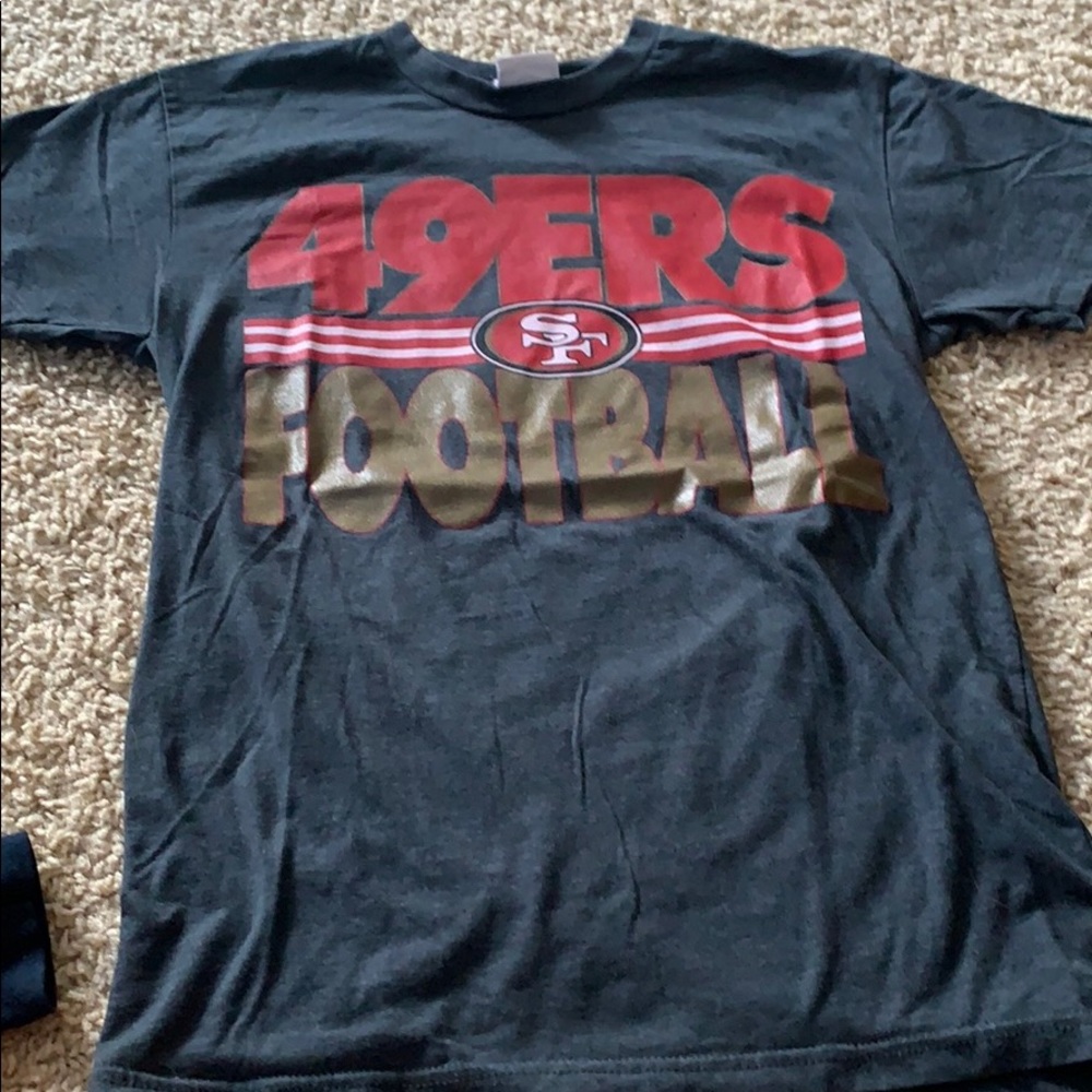49ers Football Grey T-shirt